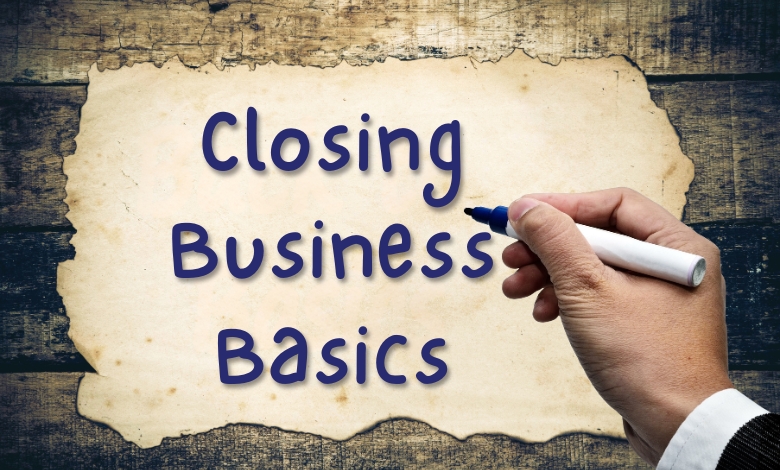 closing a business