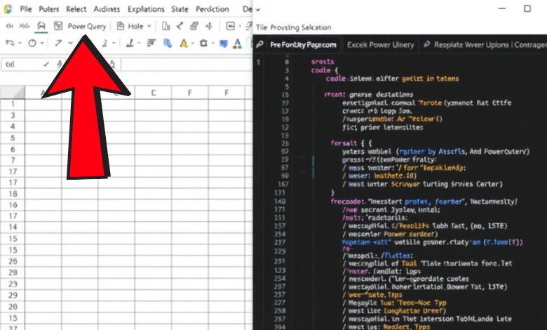 can i save an excel power query to ide