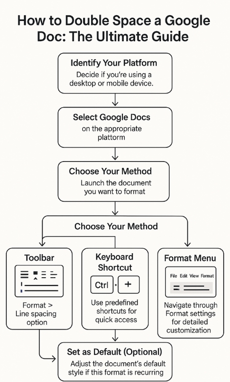 How to Double Space a Google Doc Work Flow