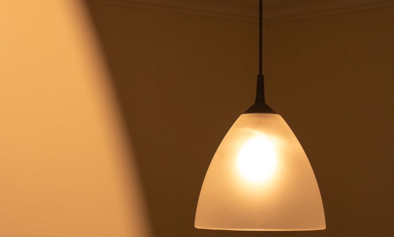 black and gold pendant light​