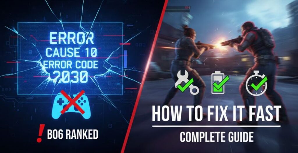 Error Cause 10 Error Code 2030