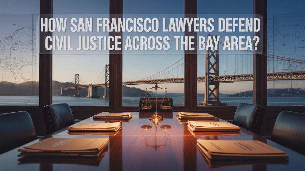 How San Francisco Lawyers Defend Civil Justice Across the Bay Area?
