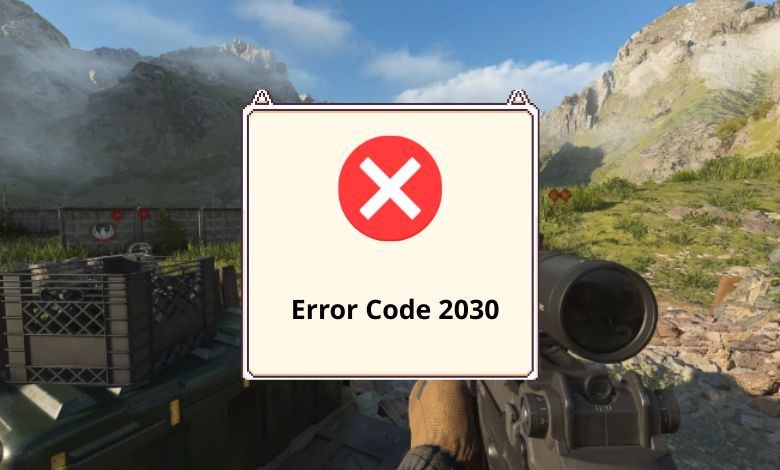 error cause 10 error code 2030